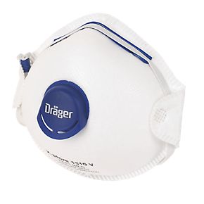 Draeger Cup Valved Dust Masks P1 10 Pack